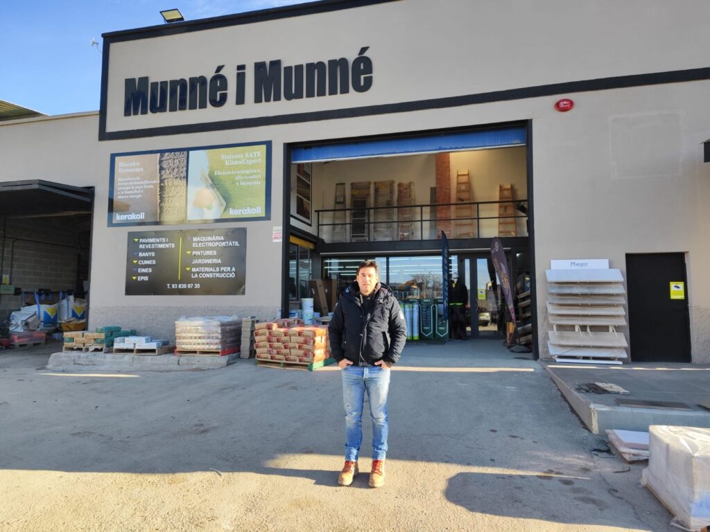 Jordi Munné: “O construtor e o reformador geram cerca de 85% das nossas vendas”.